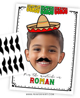 Pin The Mustache game